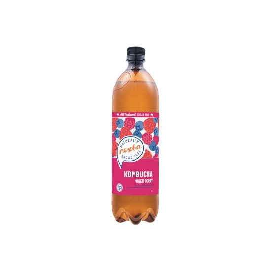 Nexba Sugar Free Kombucha Varieties 1 Litre