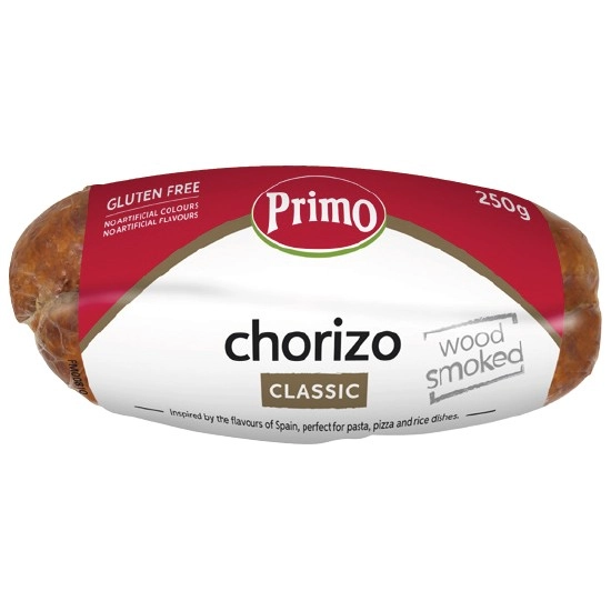 Primo Chorizo 250g Pk 2 – From the Fridge