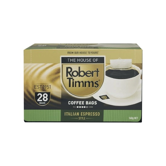 Robert Timms Coffee Bags Pk 28