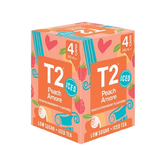 T2 Iced Tea 4 x 240ml