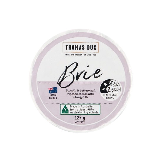 Thomas Dux Brie or Camembert 125g – From the Deli