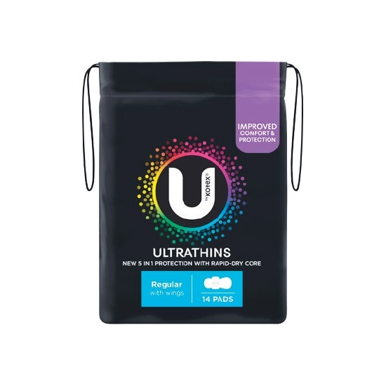 U by Kotex Ultrathins Pads Pk 14