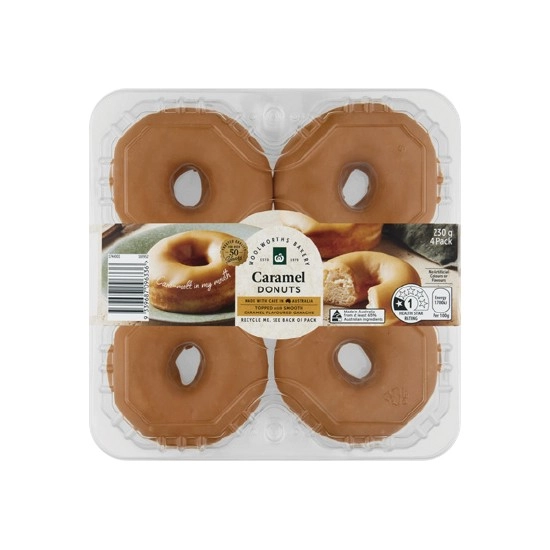 Woolworths Donut Varieties Pk 4