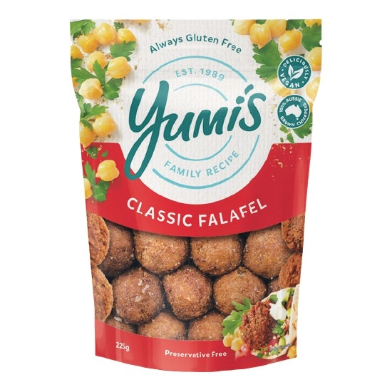 Yumi's Falafel Balls, Bites or Fritters 200-260g