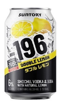 -196 Double Lemon & Vodka Cans 10x330mL