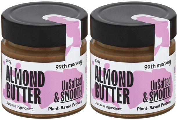 99th Monkey Almond Butter Spread 200g