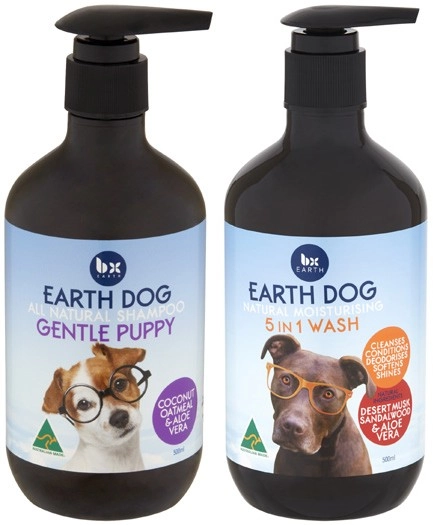 Bathox Earth Dog Shampoo 250mL or 500mL