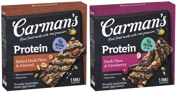 Carman’s Protein Bars 150g-200g