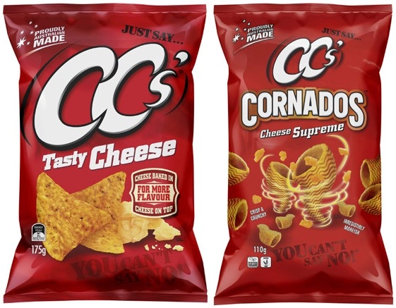 CC’s Corn Chips 175g or Cornados 110g