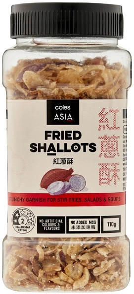 Coles Asia Fried Shallots 110g