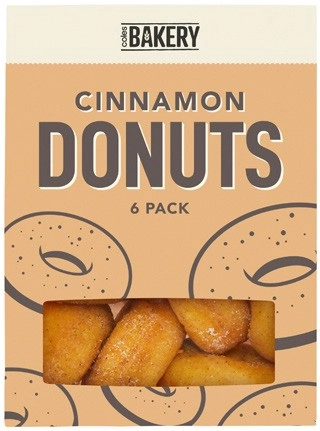 Coles Bakery Cinnamon Donuts 6 Pack