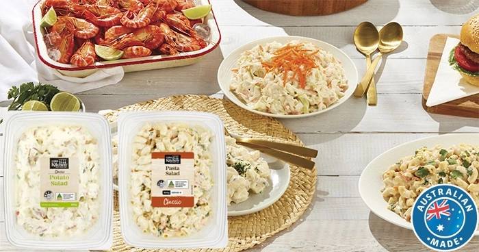 Coles Kitchen Pasta or Potato Salad 800g Pack