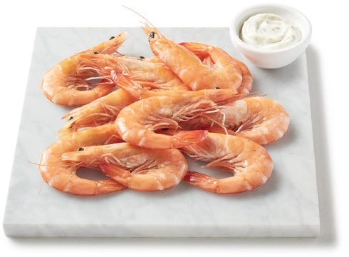 Coles Thawed Cooked Vannamei Prawns