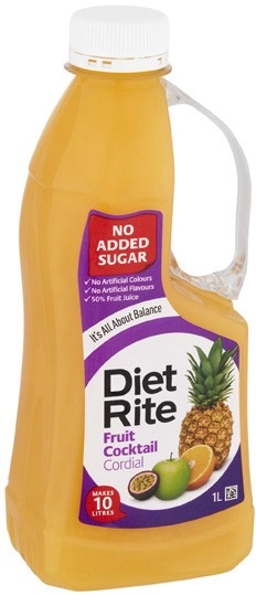 Diet Rite Cordial 1 Litre