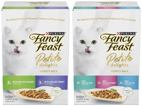 Fancy Feast Petite Delights Cat Food 6x50g