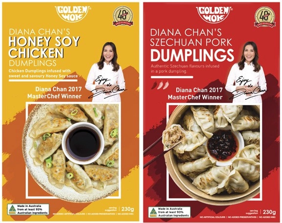 Golden Wok Honey Soy Chicken or Szechuan Pork Dumplings 230g