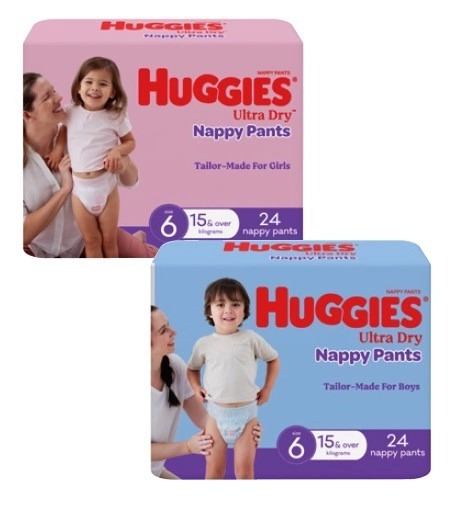 Huggies Bulk Nappy Pants 24 Pack-36 Pack