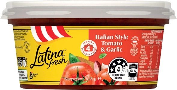 Latina Pasta Sauce 425g