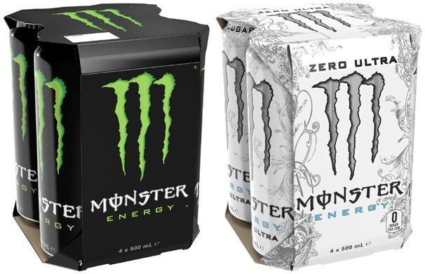 Monster Energy Drink 4x500mL