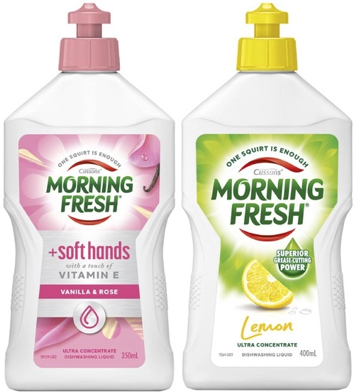 Morning Fresh Dishwashing Liquid 350mL or 400mL