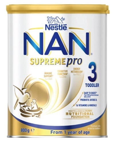 Nan Supremepro Stage 3 Milk Drink 800g