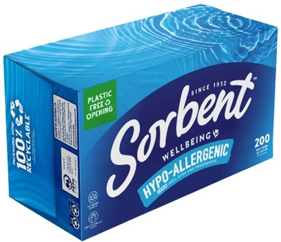 Sorbent 2-Ply Extra Thick & Large Facial Tissues 95 Pack