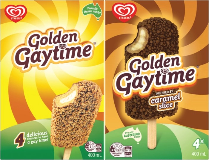 Streets Golden Gaytime 4 Pack 400mL