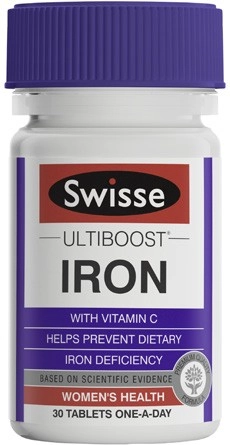 Swisse Ultiboost Iron Tablets 30 Pack^