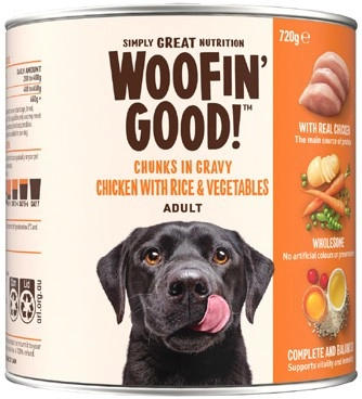 Woofin' Good Dog Food 720g