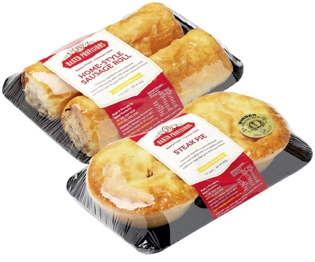 Baked Provisions Pies, Quiches, Pastie or Rolls 2 Pack Selected Varieties