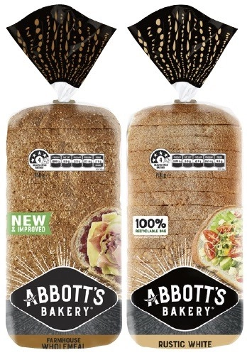 Abbott’s Bakery Bread 680-800g Selected Varieties