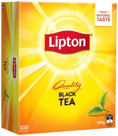 Lipton Black Tea or English Breakfast Tea Bags 100 Pack