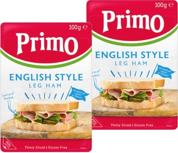 Primo Shaved or Sliced Meat 80‑100g Selected Varieties