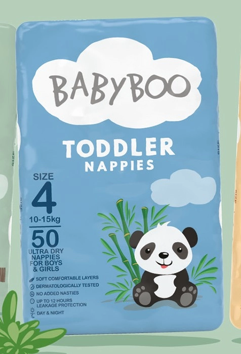 Baby Boo Toddler Nappies Size 4 50 Pack