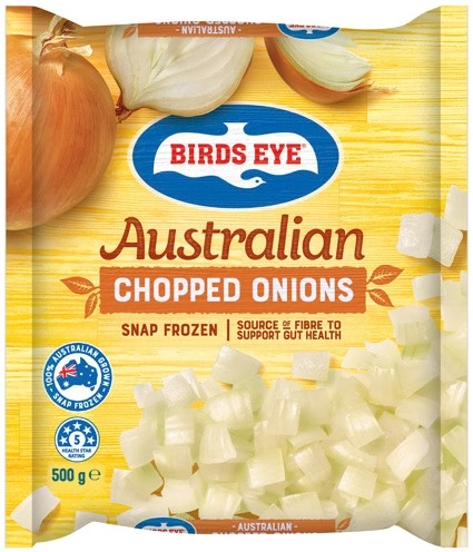 Birds Eye Frozen Chopped Onions 500g