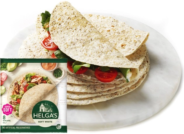 Helga’s Wraps 6-8 Pack Selected Varieties