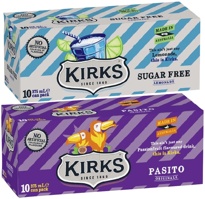 Kirks 10x375mL Selected Varieties