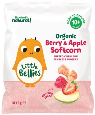 Little Bellies Organic Puffs 12g or Softcorn 8g Selected Varieties