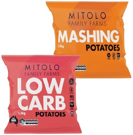 Mashing, Chipping or Low Carb Potatoes 1.5kg Bag