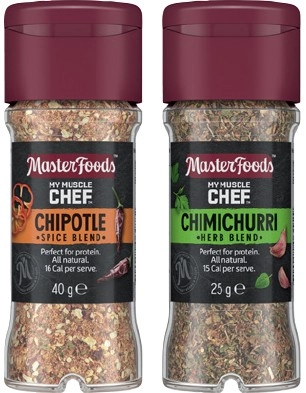 NEW Masterfoods My Muscle Chef Herb Blend 25‑40g Selected Varieties