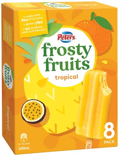 Peters Frosty Fruits 6‑8 Pack Selected Varieties