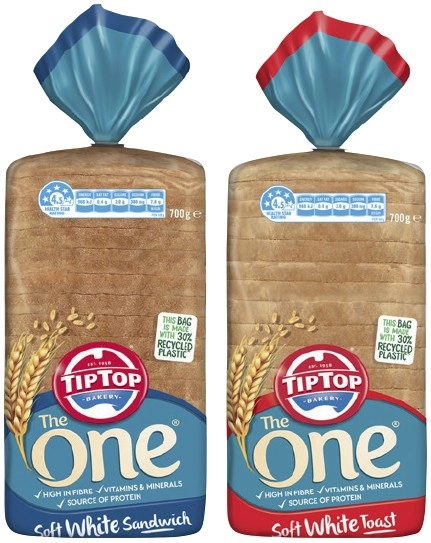 Tip Top The One Bread 700g Selected Varieties