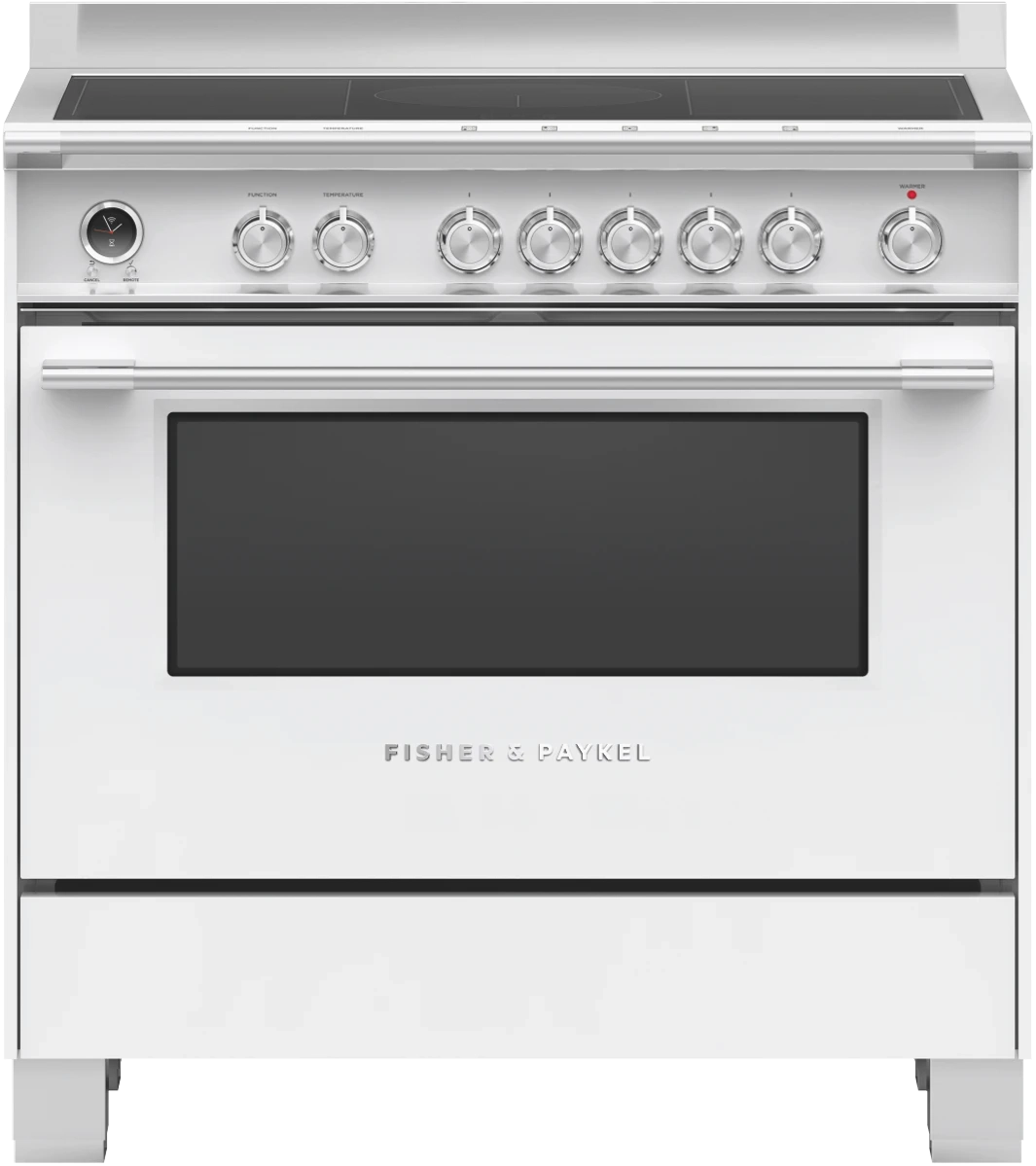 Fisher & Paykel 90cm Induction Pyrolytic Freestanding Cooker