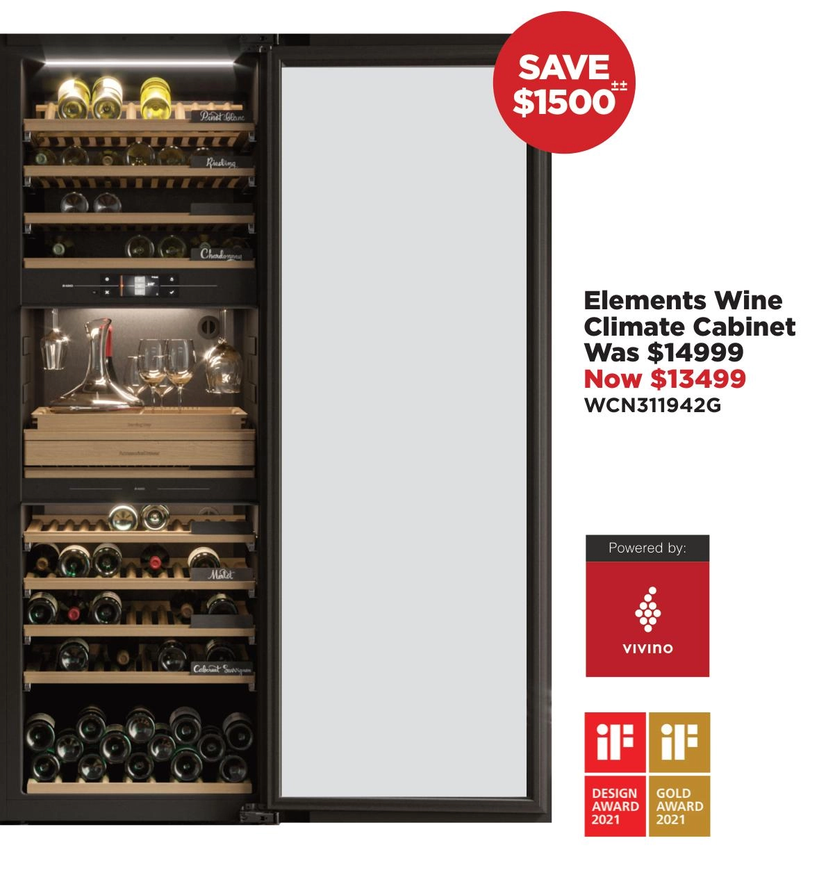 Asko Elements Wine Climate Cabinet