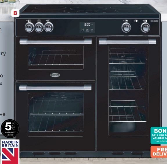 Belling 90cm Induction Cooker