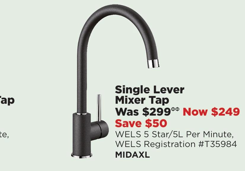 Blanco Single Lever Mixer Tap