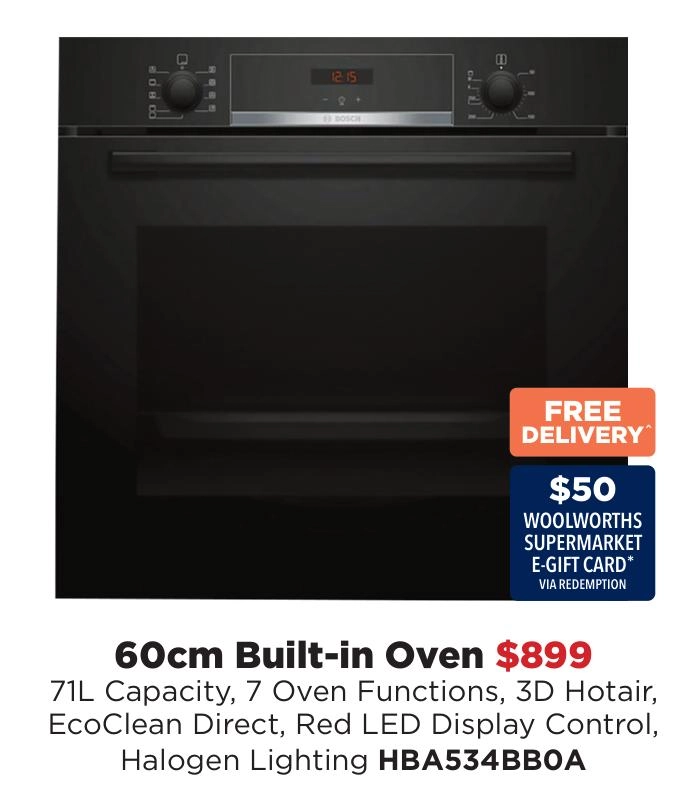 Bosch 60cm Built-in Oven