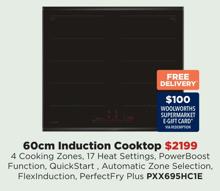 Bosch 60cm Induction Cooktop