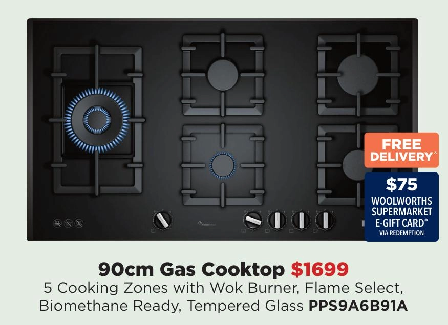 Bosch 90cm Gas Cooktop