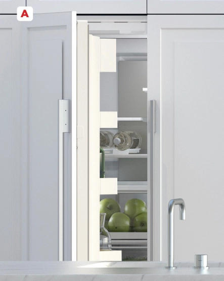 Fisher & Paykel 90cm Integrated French Door Fridge